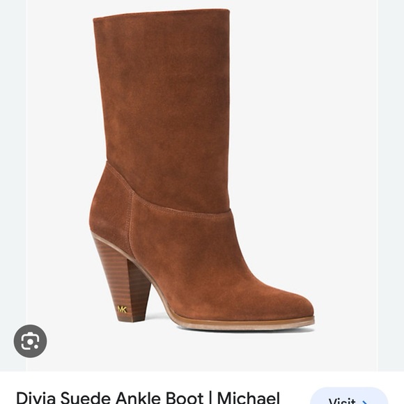 Michael Kors Divia Suede Boots - Picture 2 of 8